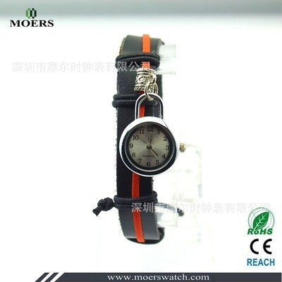 時尚與實用兼具 廠家批發女士合金手表，編織表帶自由拆卸設計